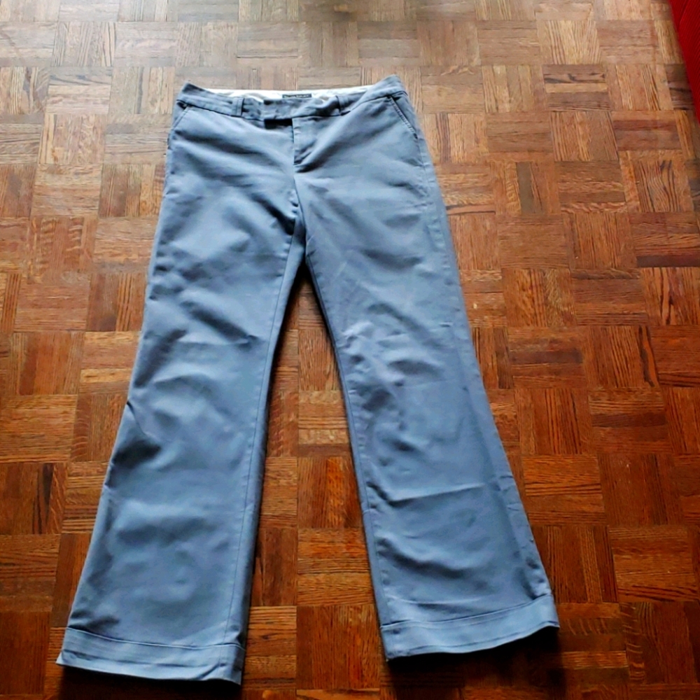 Gray wide leg pants